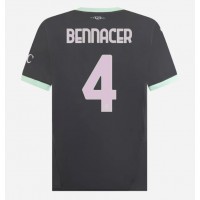 Dres AC Milan Ismael Bennacer #4 Tretina 2024-25 Krátky Rukáv